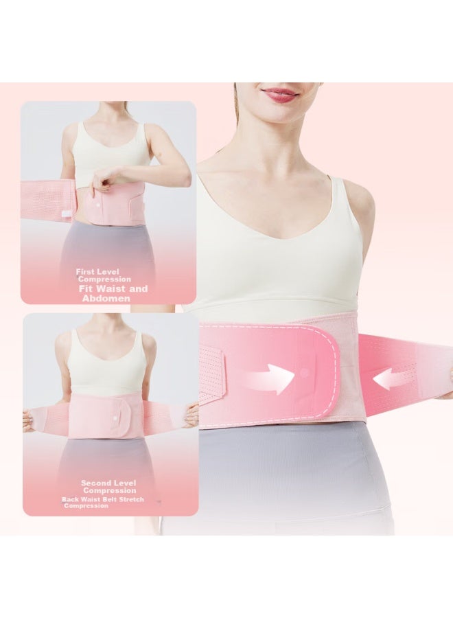 JD.com Jdjingzao Waist Support Belt For Women, Abdominal Compression Waist Trainer For Squats And Deadlifts, Lumbar Disc And Spine Protection, Waist Support Brace, Size M - Image 4