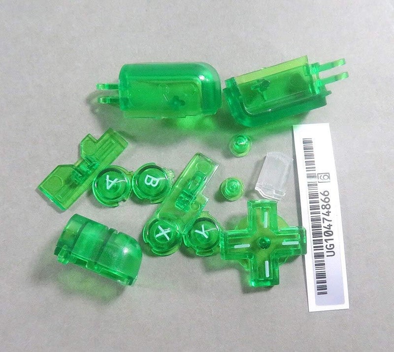 Clear Green DS Lite NDSL Button Set