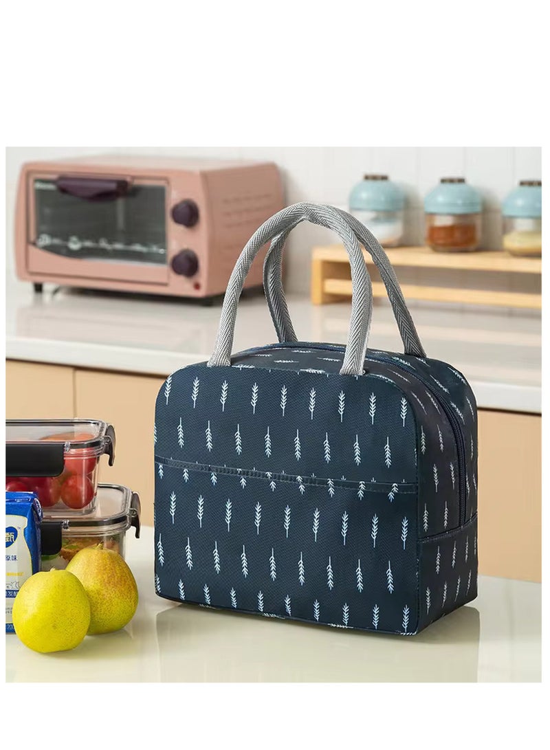 Portable Waterproof Insulated Lunch Bento Bag with Waterproof Aluminum Foil Thermal Insulation. Ideal for School, Office, Takeaway, and Picnic.Keeps your Meal Fresh  - Image 1