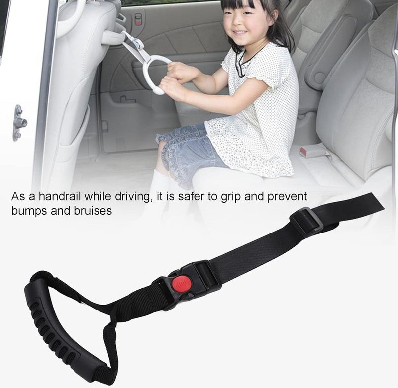 woobles Car Grab Handle for Elderly People, Pregnant Women, Multifunctional Safety Ergonomic Sturdy Reinforced Car Pull Strap for Car - Image 2