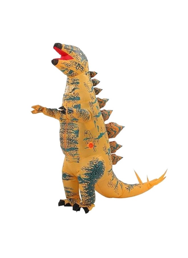 Generic Cross Border Halloween Dinosaur Stegosaurus Adult Party Party Cosplay Performance Suit Tyrannosaurus Rex Inflatable Suit Doll-Color:Big Head Dinosaur Adult 160-190cm  - Image 4