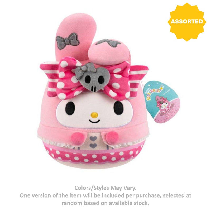 Squishmallows Sanrio Hello Kitty and Friends My Melody 50th Anniversary and Kuromi 20th Anniversary Plush Toy (25.4 cm, Assorted) - Image 2