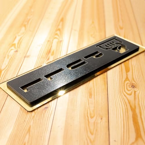 Goelite Acrylic Pull Push. Sign Board For Stores, Café, Hotel, Restaurant, Business, Shop Self-Adhesive And Waterproof Size : 6 Inch Set of 1 Sign Board (pull push.) - Image 2