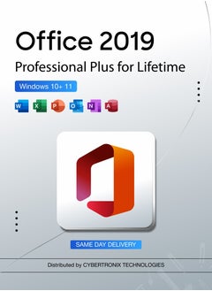 Office Office 2019 Professional Plus - Lifetime Subscription for 1 Device | Digital License | SAME DAY DELIVERY 