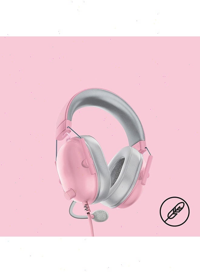 Gaming Headset, 7.1 Surround Sound Capable, TriForce 50mm Drivers, 3.5mm Jack, Breathable Memory Foam Cushion, For PC, PS4, Nintendo Switch, Quartz Pink - Image 2