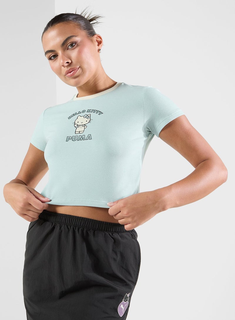 PUMA Hello Kitty Graphic Baby T-Shirt - Image 1