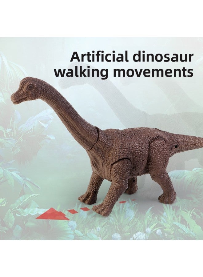محاكاة جهاز التحكم عن بعد اللاسلكي Tyrannosaurus Rex نموذج طويل الرقبة التنين ديناصور غريب لعبة أطفال صبي هدية اللون: جهاز التحكم عن بعد Ankylosaurus-صندوق أبيض - Image 5