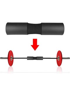 erorex Barbell Pad Squat Pad, Black Foam Sponge Pad For Squats For Squats, Squat Bar Pad Provides Relief To Neck And Shoulders, Squat Pad Barbell Pad For Weightlifting, Squats, Lunges, Hip Thrusts  - Image 5