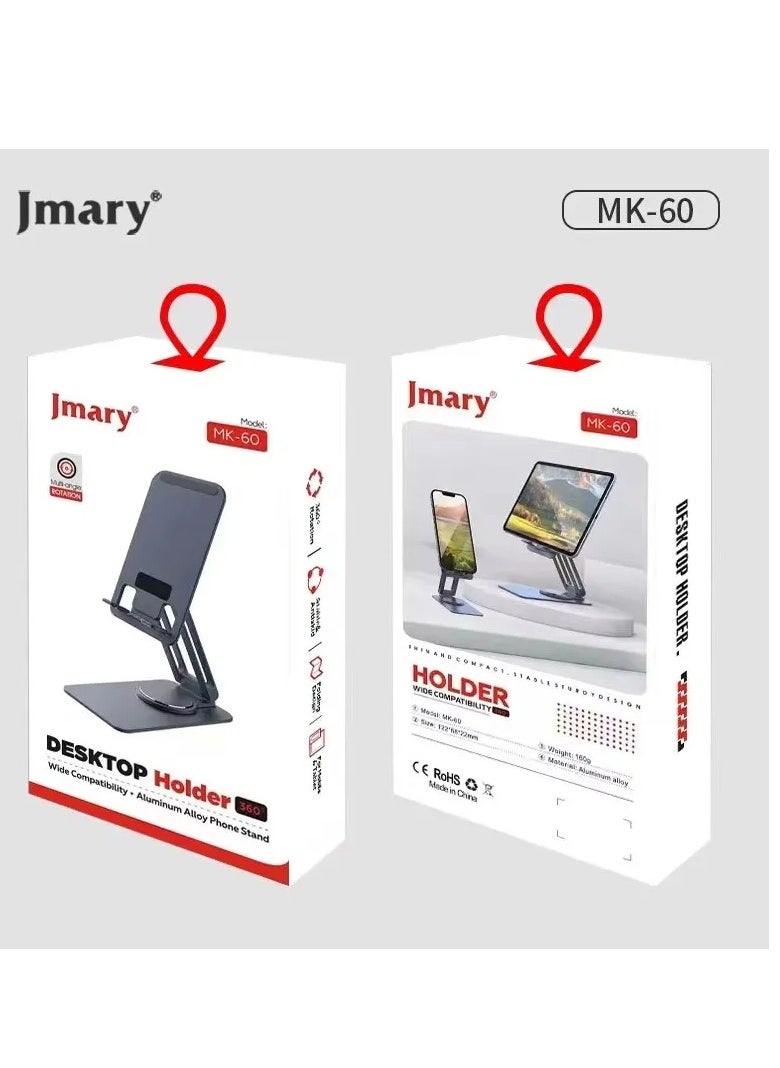 Jmary Jmary MK-60 360 Degree Mobile Phone and Tablet Desktop Holder  - Image 5