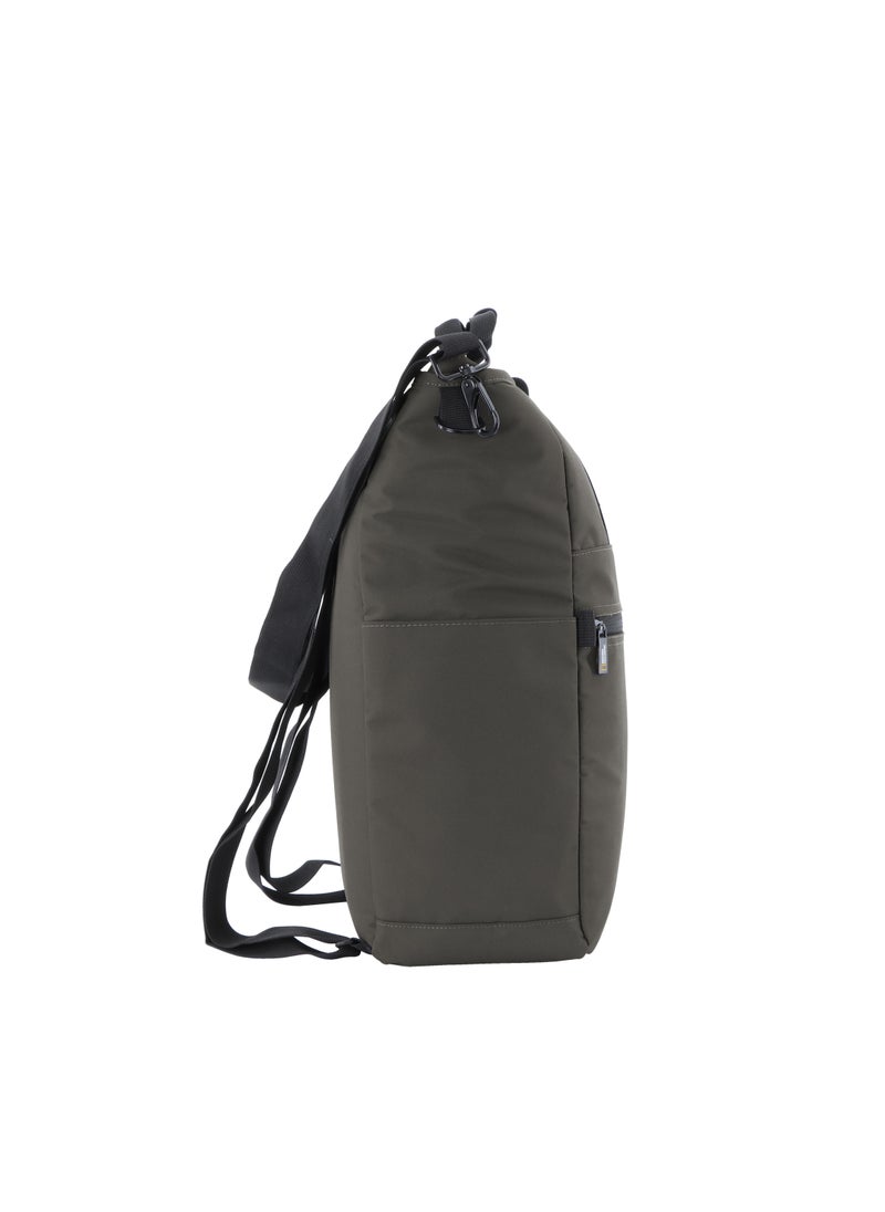 NATIONAL GEOGRAPHIC - National Geographic Mutation 3-Way Computer Shopper Bag Khaki, Shockproof Adjustable Durable Compact Backpack For Men And Women - Image 1