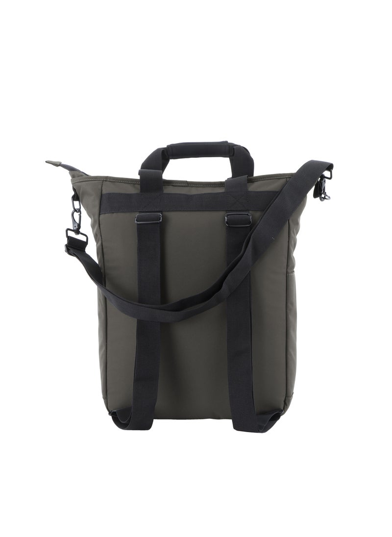 NATIONAL GEOGRAPHIC - National Geographic Mutation 3-Way Computer Shopper Bag Khaki, Shockproof Adjustable Durable Compact Backpack For Men And Women - Image 1