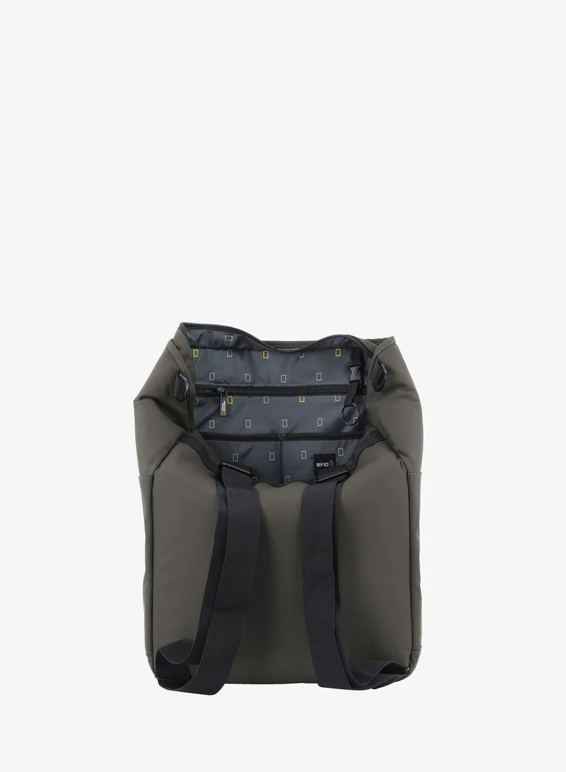 National Geographic  National Geographic Mutation 3-Way Computer Shopper Bag Khaki, Shockproof Adjustable Durable Compact Backpack For Men And Women  | Best Price UAE