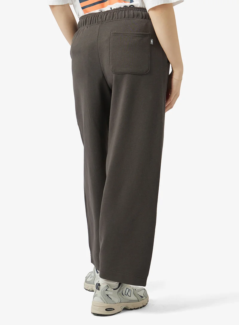 New Balance  Linear Heritage Barrel Fit French Terry Sweatshirt for Women | Best Price UAE