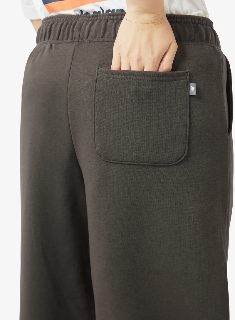 New Balance  Linear Heritage Barrel Fit French Terry Sweatshirt for Women | Best Price UAE