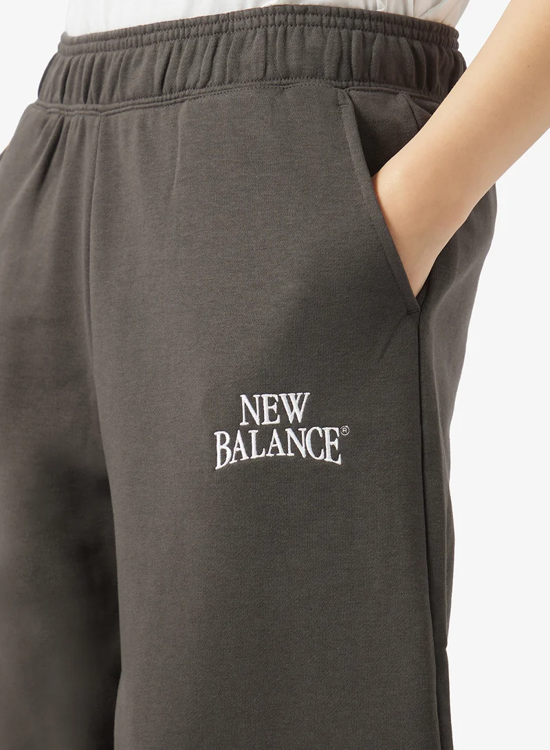 New Balance  Linear Heritage Barrel Fit French Terry Sweatshirt for Women | Best Price UAE