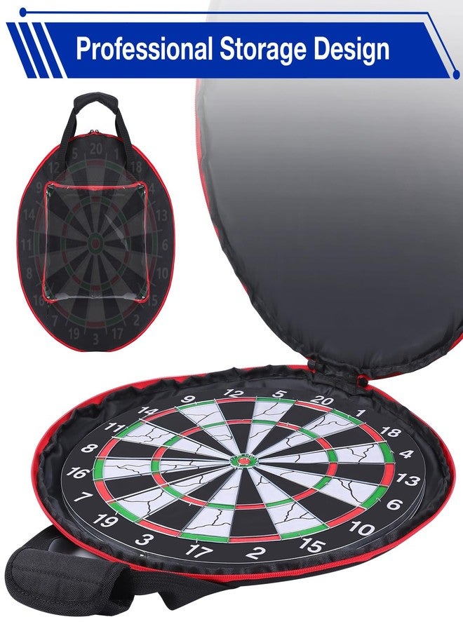 Yumt Storage Bag for Dart Boards Set, Dartboard Cover Waterproof Protective Carrying Case for Dartboard, Dart Tips, Shafts, and Other Accessories, Case Only - Image 2
