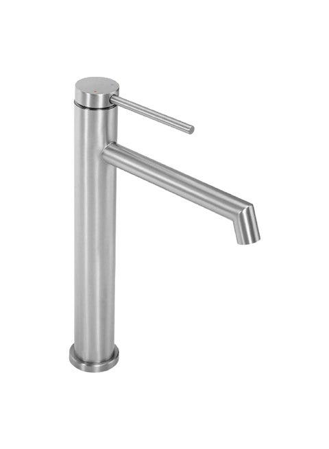 Elegant and Modern Design Stainless Steel Basin Mixer Nickel 30.5 x 10.4 x 26 cm JS-B310-1N