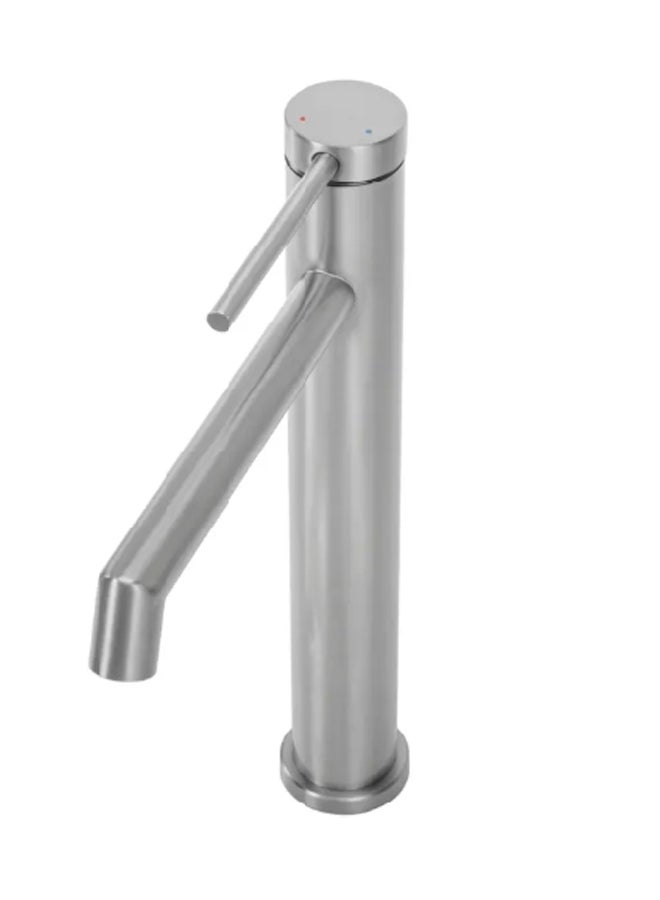 Aqua Drop Elegant and Modern Design Stainless Steel Basin Mixer Nickel 30.5 x 10.4 x 26 cm JS-B310-1N - Image 2