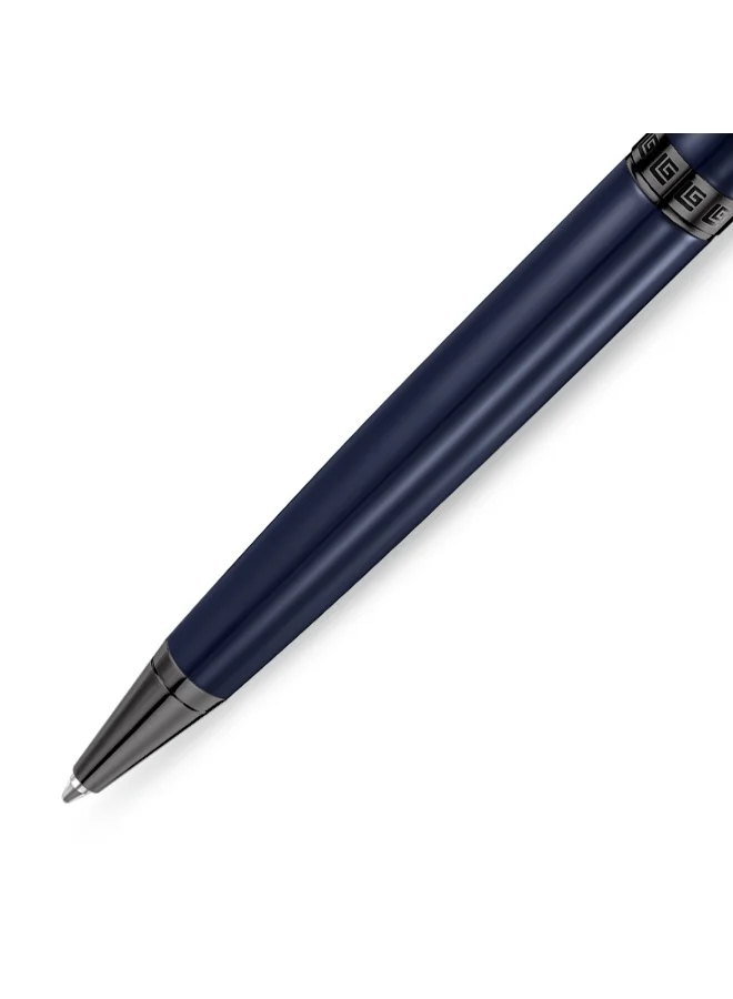 Guy Laroche  Romain Blue Pen with Gunmetal Trims  | Best Price UAE