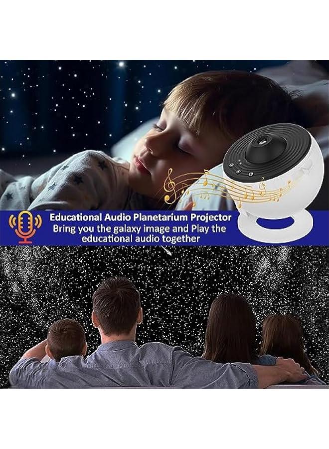 Star Projector, Planetarium Projector for Bedroom Ultra Clear Galaxy Night Light with 4K Replaceable 12 Galaxy Discs 360 Degree Rotation Real Sky Light for Kids Room Birthday s Gift - Image 4