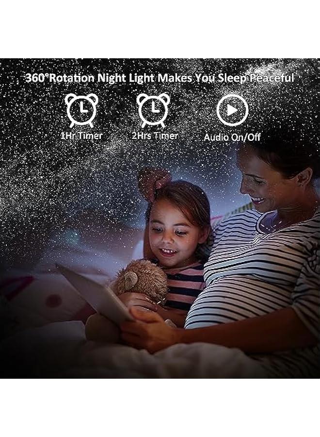 Star Projector, Planetarium Projector for Bedroom Ultra Clear Galaxy Night Light with 4K Replaceable 12 Galaxy Discs 360 Degree Rotation Real Sky Light for Kids Room Birthday s Gift - Image 5