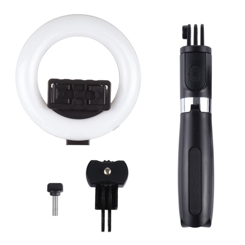 PULUZ Ring Light HandHeld Fill Light BT Selfie Stick Tripod Light for Live Broadcast Vlogging - Image 2