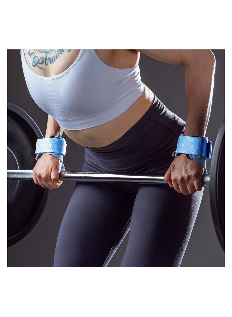 Luckam Weight Lifting Wrist Straps,Weightlifting Wrist Straps with Cushion Wrist Loop, Leather Weight Lifting Wrist Straps for Weightlifting and Workout, Lifting Grips Hand Straps for Men and Women - Image 4