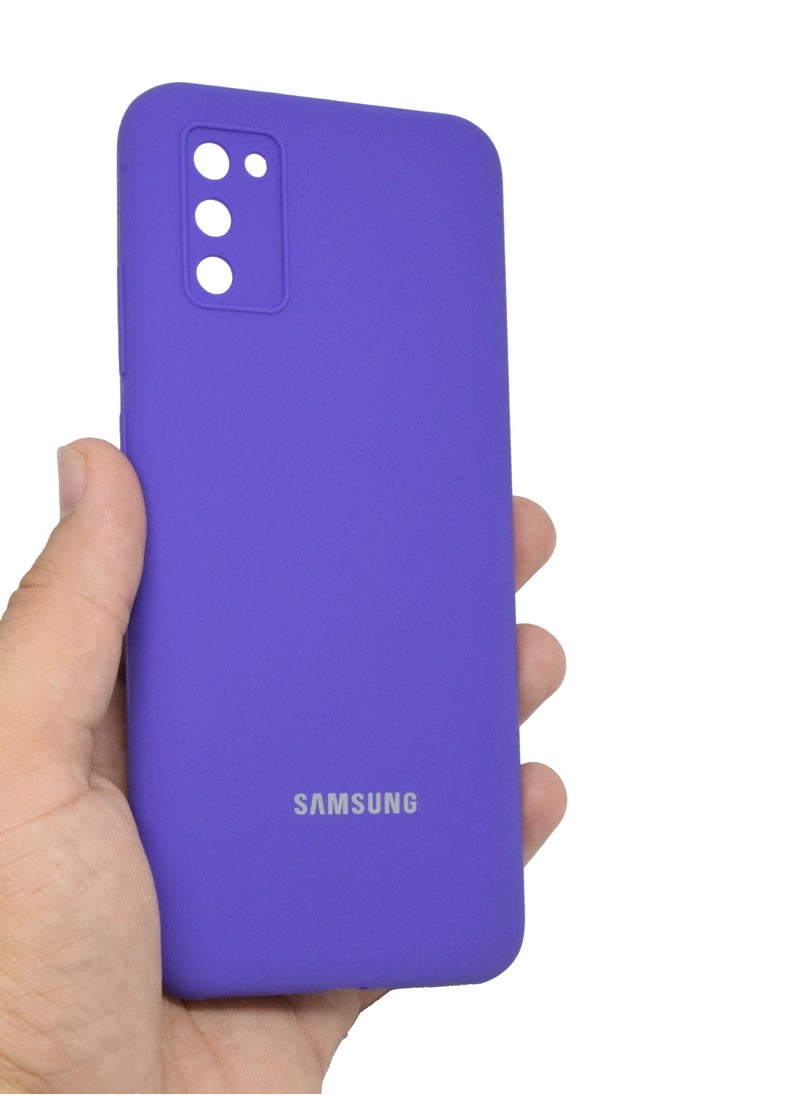 Logo Brands - Silicone Protective Case for Samsung Galaxy A02S Cover Slim Stylish with Inside Microfiber Lining - Image 1