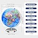 VAP World Globe for Children and Adults 12 inch Educational Spinning Earth Map with Stand SelfAssembled Interactive World Globes for Kids Learning Classroom Students Desk Room and Office Decor - Image 4