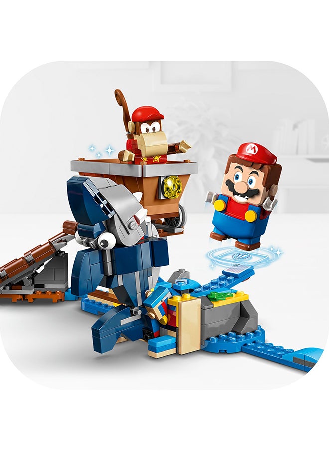 LEGO - Super Mario Diddy Kong'S Mine Cart Ride Expansion Set 71425 Collectible Building Toy Set; Gift Playset For Kids Aged 8 And Over To Combine With A Starter Course (1,157 Pieces) - Image 1