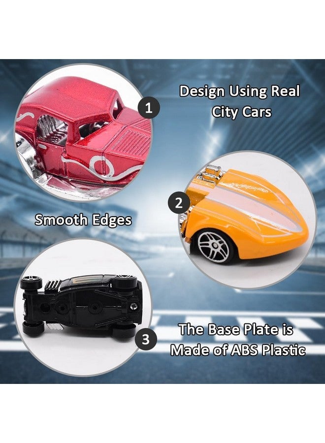 Magicwand Die-Cast【Pack of 6】 1:64 Scale Vintage Car Collectors Free Wheel Set【1 Yr & Up】【Multi-Colored】 - Image 5