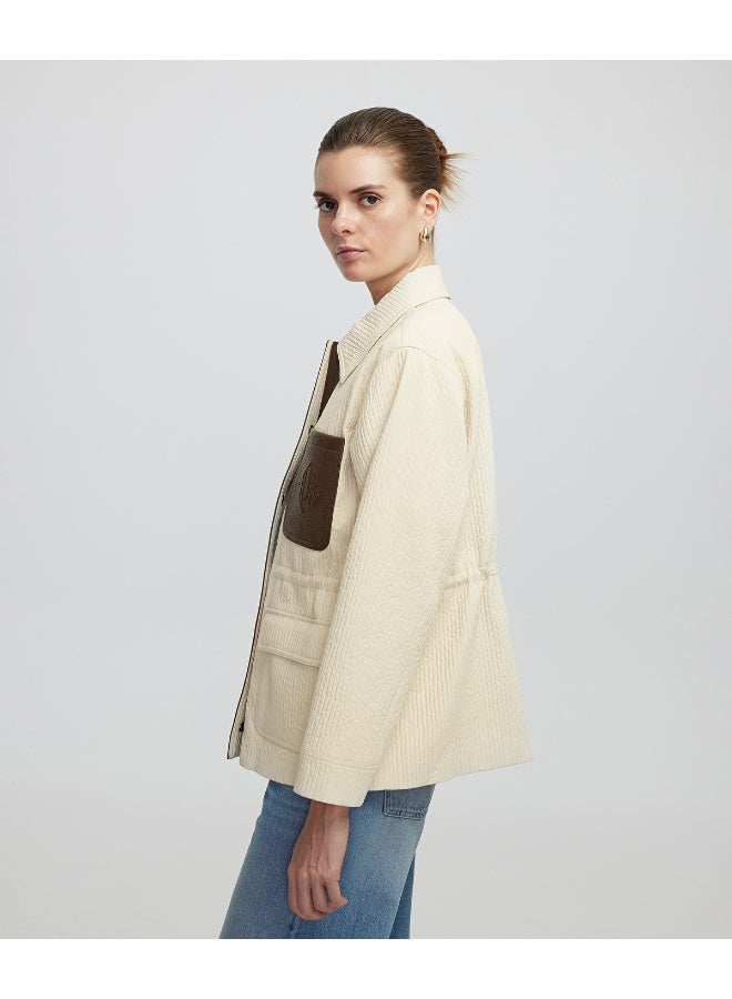 Ipekyol Monogram Detailed Coat  - Image 4