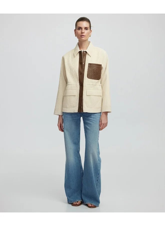 إبيكيول Monogram Detailed Coat