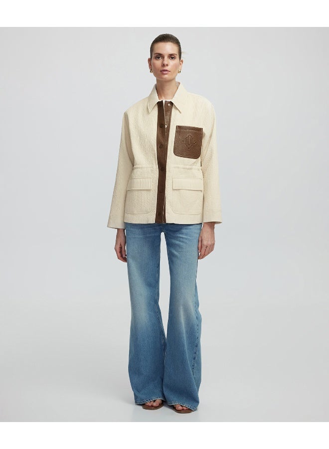 Ipekyol Monogram Detailed Coat  - Image 1