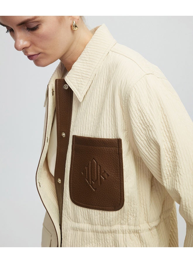 Ipekyol Monogram Detailed Coat  - Image 5