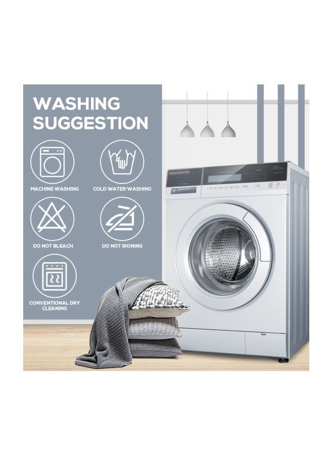 نيبمينينت مفرش طاولة مستطيل، مزين بطبعة. أصفر/بني 79x55بوصة - Image 3