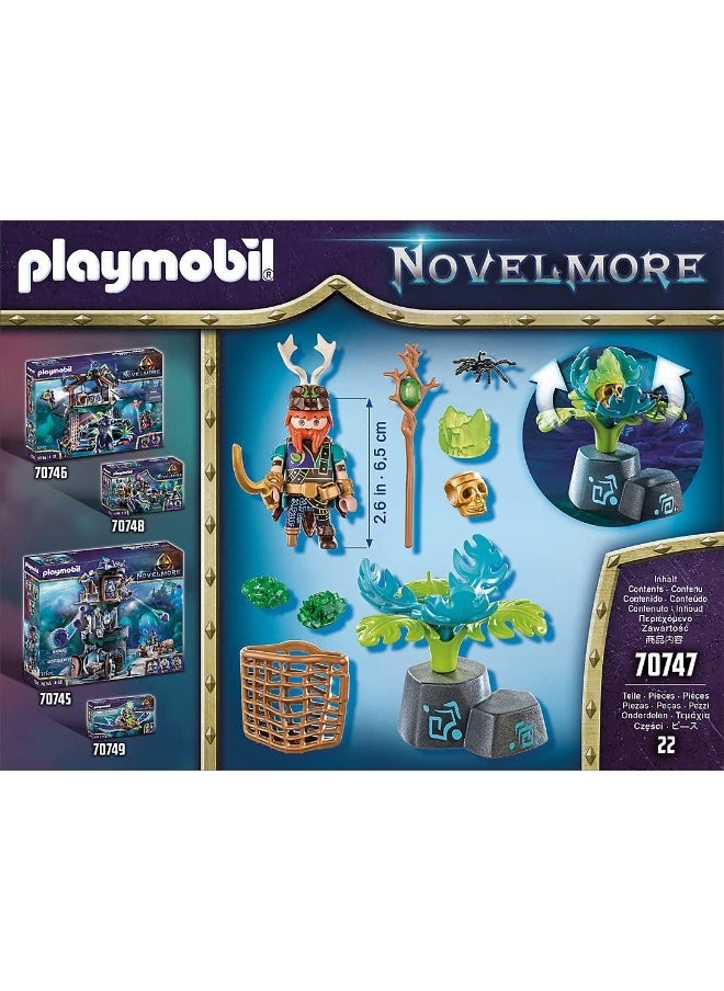 Playmobil - Playmobil 70747 Novelmore Knights Violet Vale - Plant Magician - Image 1