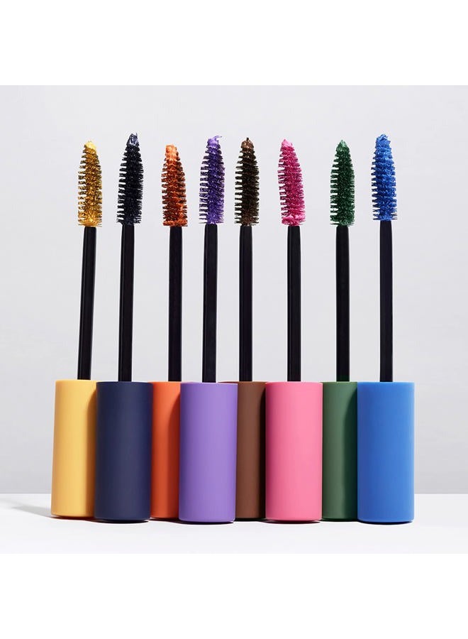 3INA The Color Mascara 575 - Brown Colored Mascara Coats Eyelashes With Fun Color - Washable, Clump Free, Volumizing Mascara in Bold Colors - Colorful Vegan and Cruelty Free Makeup - 0.47 Fl. Oz - Image 5