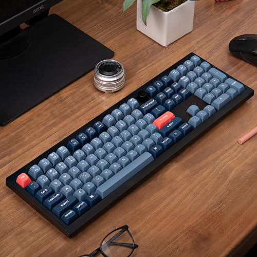 Keychron V6 Max Wireless Custom Mechanical Keyboard, 2.4 GHz Bluetooth QMK Full-Size Layout RGB with Hot-swappable Gateron Banana Switch Compatible with Mac Windows Linux - Image 5