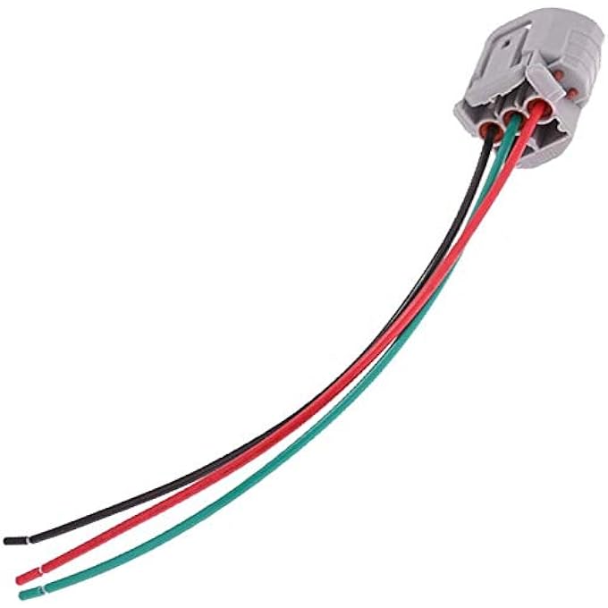 Shibeiparts Space-parts Wire Alternator Regulator Plug Harness Lead Repair 'Pigtail' 3 Wires Regulator Plug for Infiniti EX35 G35, Saab, Suzuki, Audi A8, Nissan 350Z Maxima Rogue, Subaru - Image 1