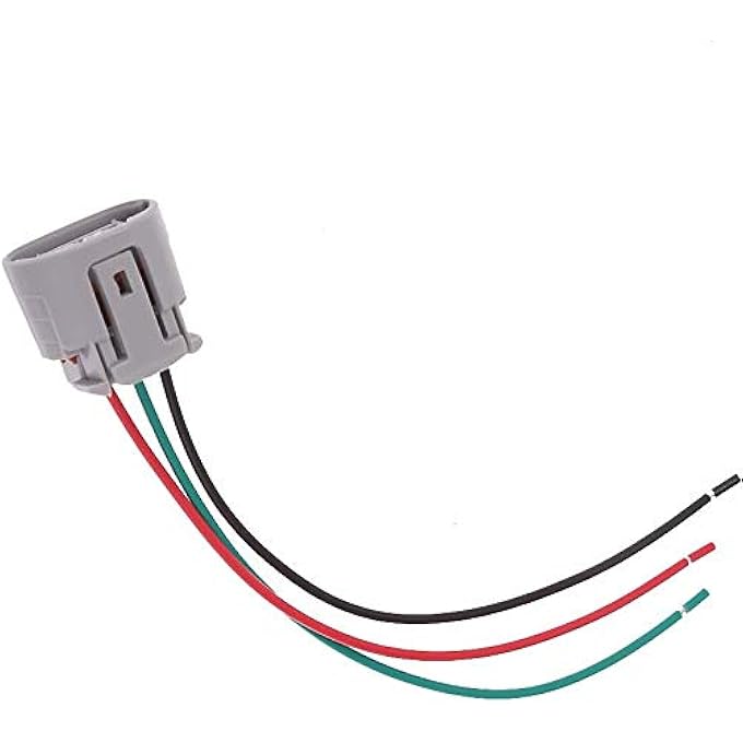 Shibeiparts Space-parts Wire Alternator Regulator Plug Harness Lead Repair 'Pigtail' 3 Wires Regulator Plug for Infiniti EX35 G35, Saab, Suzuki, Audi A8, Nissan 350Z Maxima Rogue, Subaru - Image 2