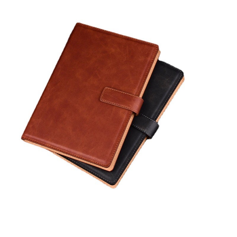 New Notebook A5 Thickened Creative Buckle Softcover Notepad Business Office Student Stationery Custom Logo Gift Box - Image 4