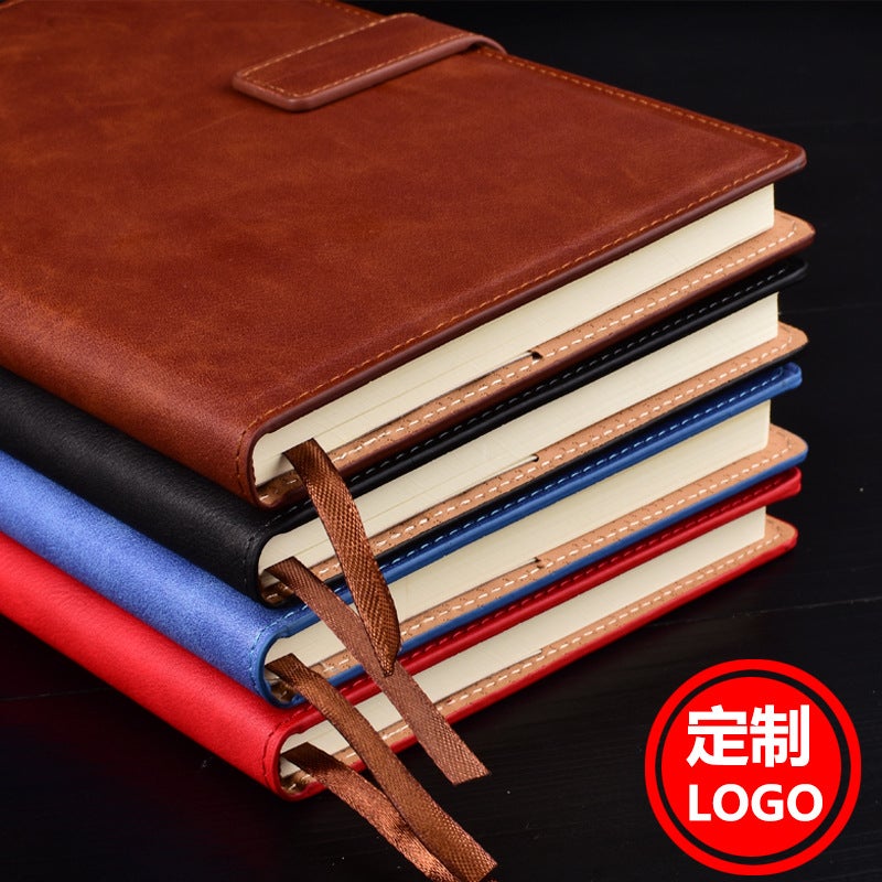 New Notebook A5 Thickened Creative Buckle Softcover Notepad Business Office Student Stationery Custom Logo Gift Box - Image 3