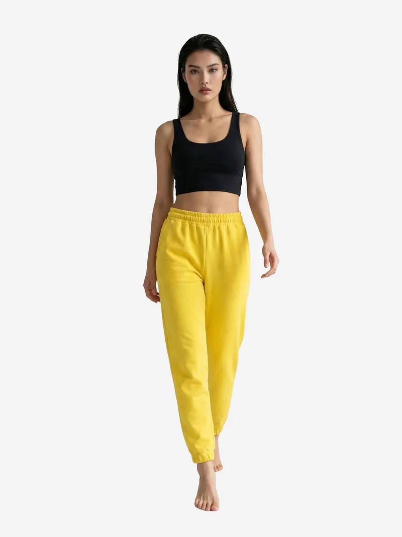 ماي فاشن MY FASHION Elastic Waist Jogger Sweatpants
