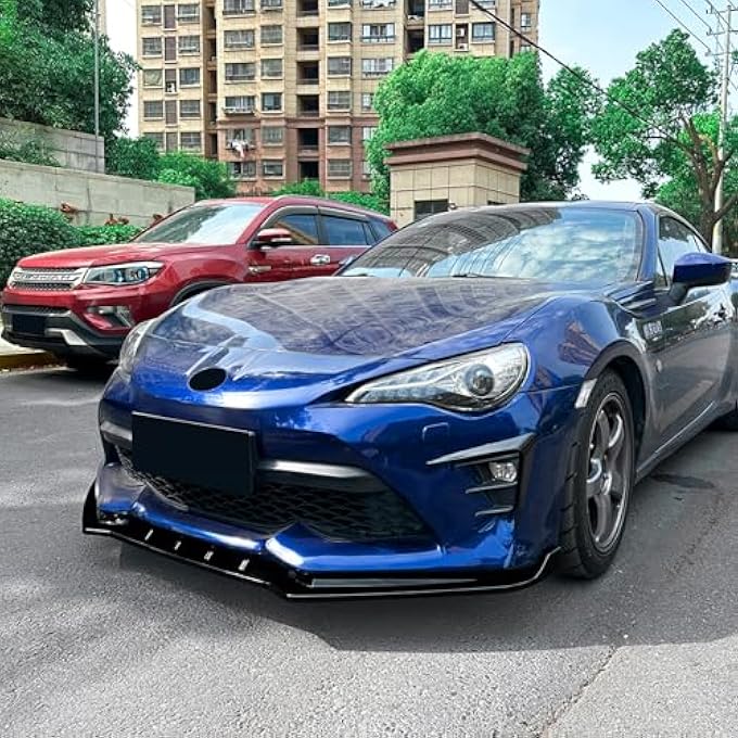 AUSMILA طقم شفة سبليتر للمصد الأمامي السفلي لسيارة تويوتا GT86 2017-2020 - Image 4