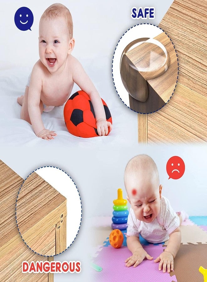 BLUVAS Clear Corner Protectors for Kids, 20 Packs Baby Proofing Corners Child Safety Corner Guards for Furniture Against Sharp Corners - Image 5