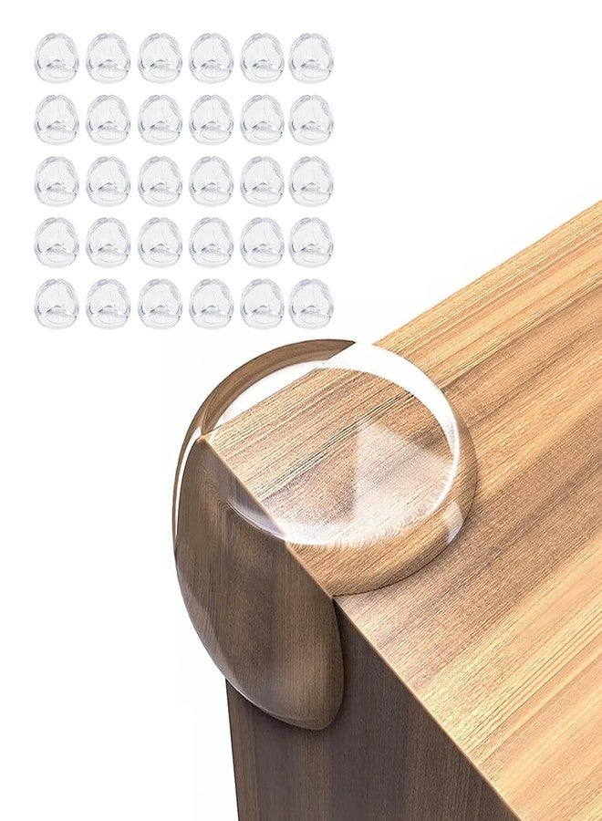 BLUVAS Clear Corner Protectors for Kids, 20 Packs Baby Proofing Corners Child Safety Corner Guards for Furniture Against Sharp Corners - Image 2