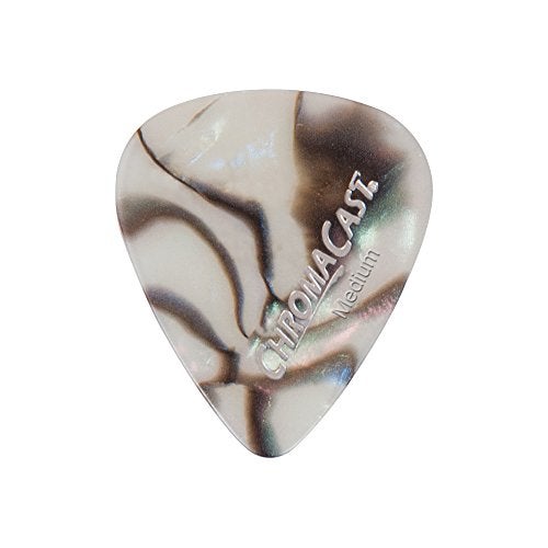 ChromaCast Pearl Celluloid Guitar Pick 10 Pack, Medium Gauge (.73mm) - Image 3