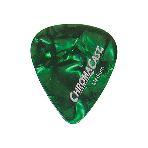 ChromaCast Pearl Celluloid Guitar Pick 10 Pack, Medium Gauge (.73mm) - Image 5