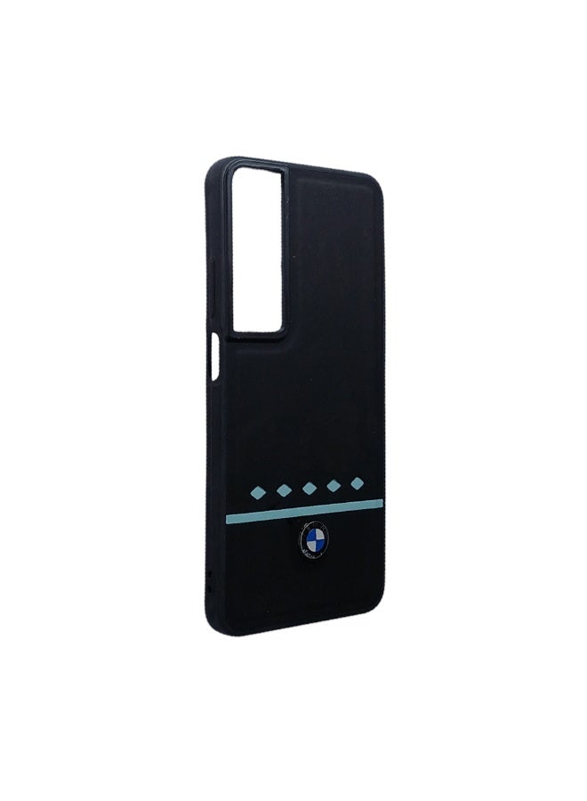 Phone Back Cover leather  for Realme C65 black - Image 2